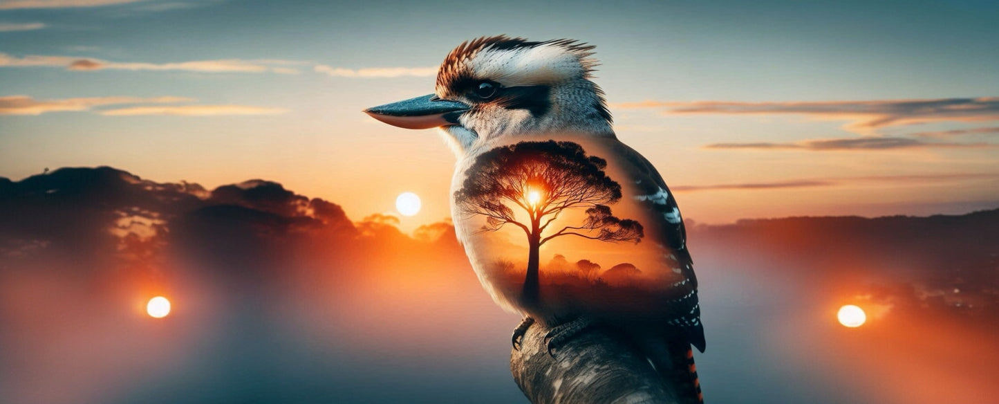 Kookaburra Designed Coffee Cup