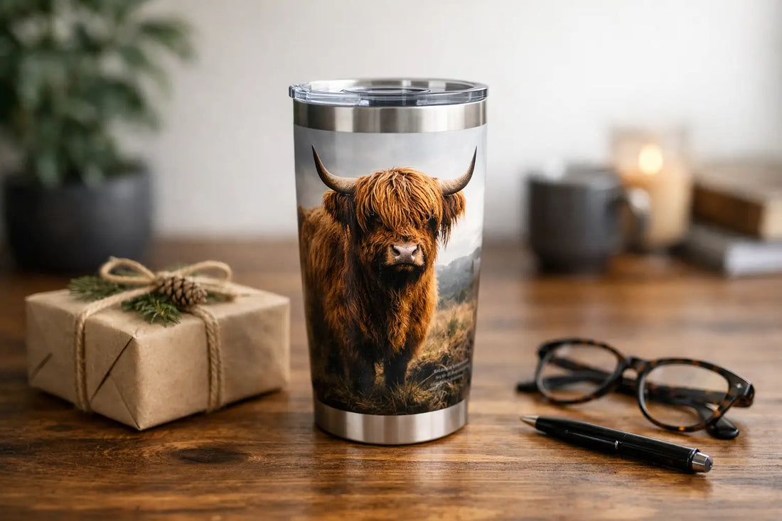 Why a Highland Cow Tumbler Gift Works