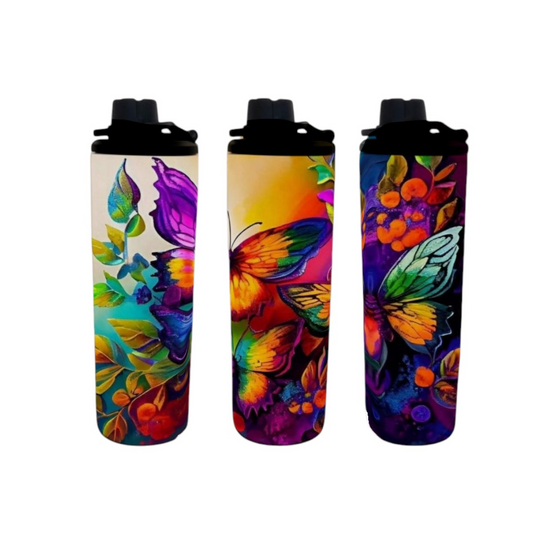 Butterflies 20oz Double Wall Stainless Steel Tumbler