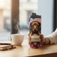 Dachshund 20oz Double Wall Stainless Steel Tumbler