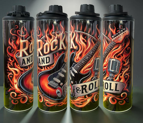 Rock and Roll 20oz Double Wall Stainless Steel Tumbler