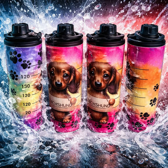 Dachshund 20oz Double Wall Stainless Steel Tumbler