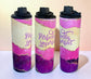 Perfectly Imperfect – Pink and Purple Design 20oz Double Wall Stainless Steel Tumbler