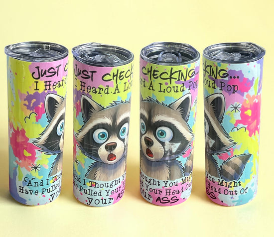 Chaotic Raccoon 20oz Double Wall Stainless Steel Tumbler