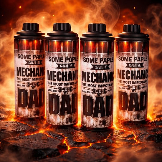 Dad Mechanic 20oz Double Wall Stainless Steel Tumbler