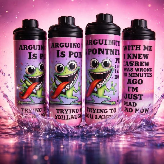 Cartoon Frog 20oz Double Wall Stainless Steel Tumbler
