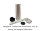 Butterflies 20oz Double Wall Stainless Steel Tumbler