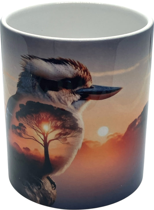 Kookaburra Designed Coffee Cup
