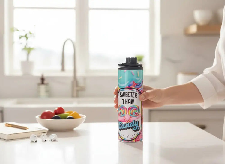 Sweeter Than Candy 20oz Double Wall Stainless Steel Tumbler - Tumbler